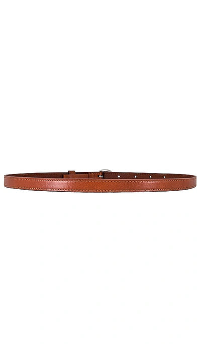 Frame Petit Timeless Buckle Belt Frame Denim Petit Timeless Buckle Belt in Noir main image 2
