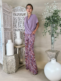Veronica M Wide Leg Pant Wide Band