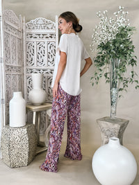 Veronica M Wide Leg Pant Wide Band