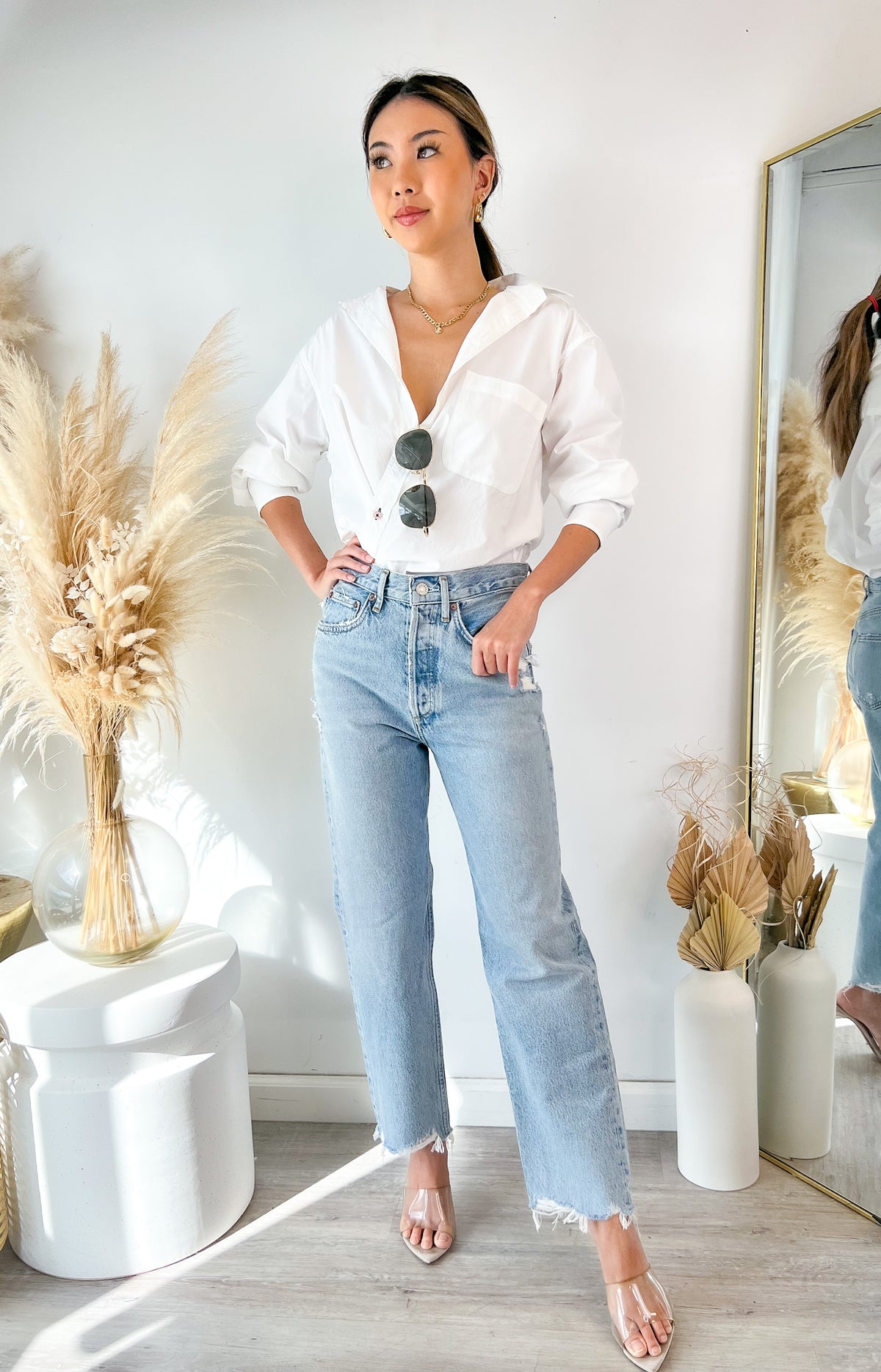 WEAR CISSA The Wrap Shirt