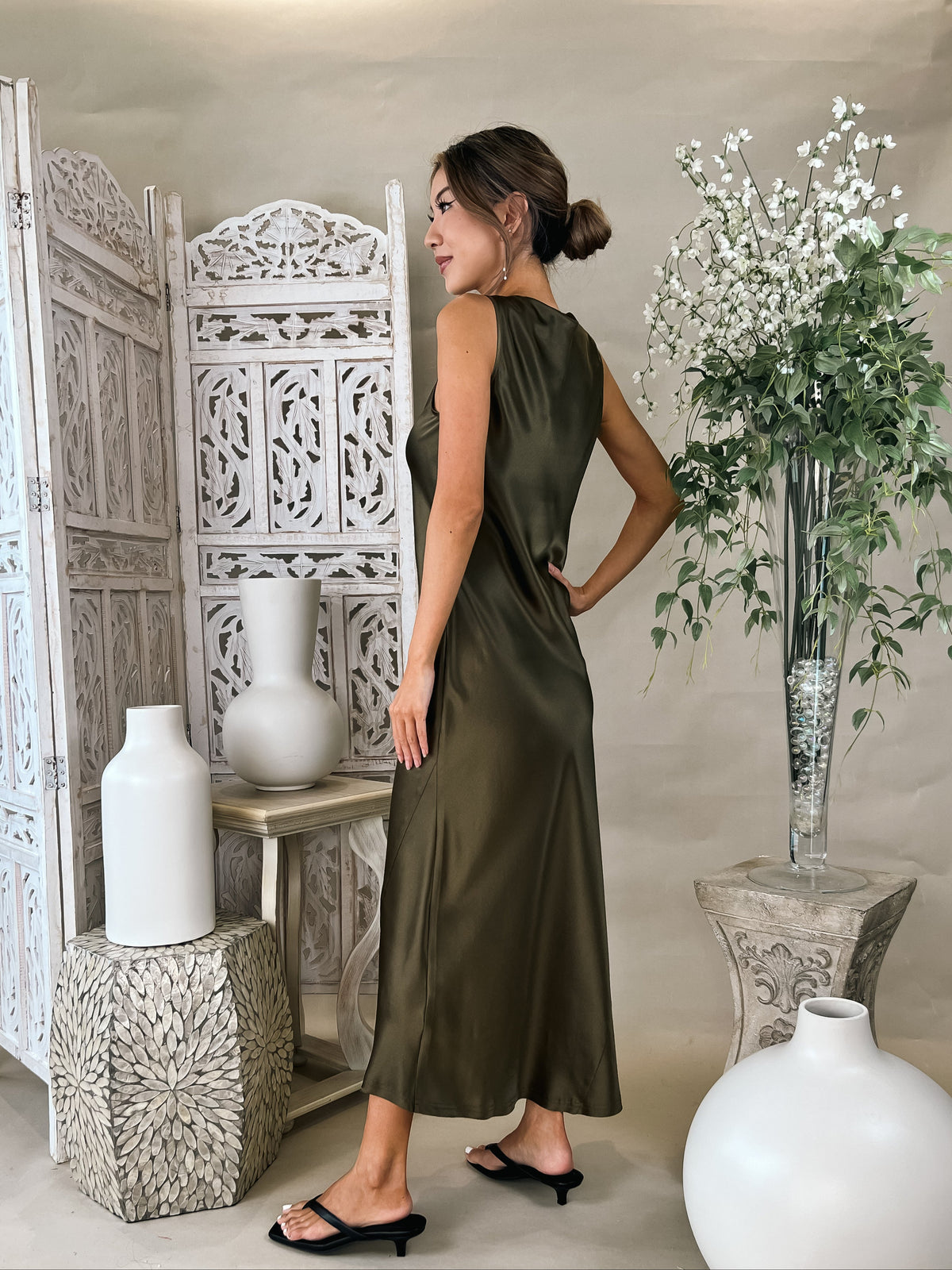 Go Silk Go Chemise Dress