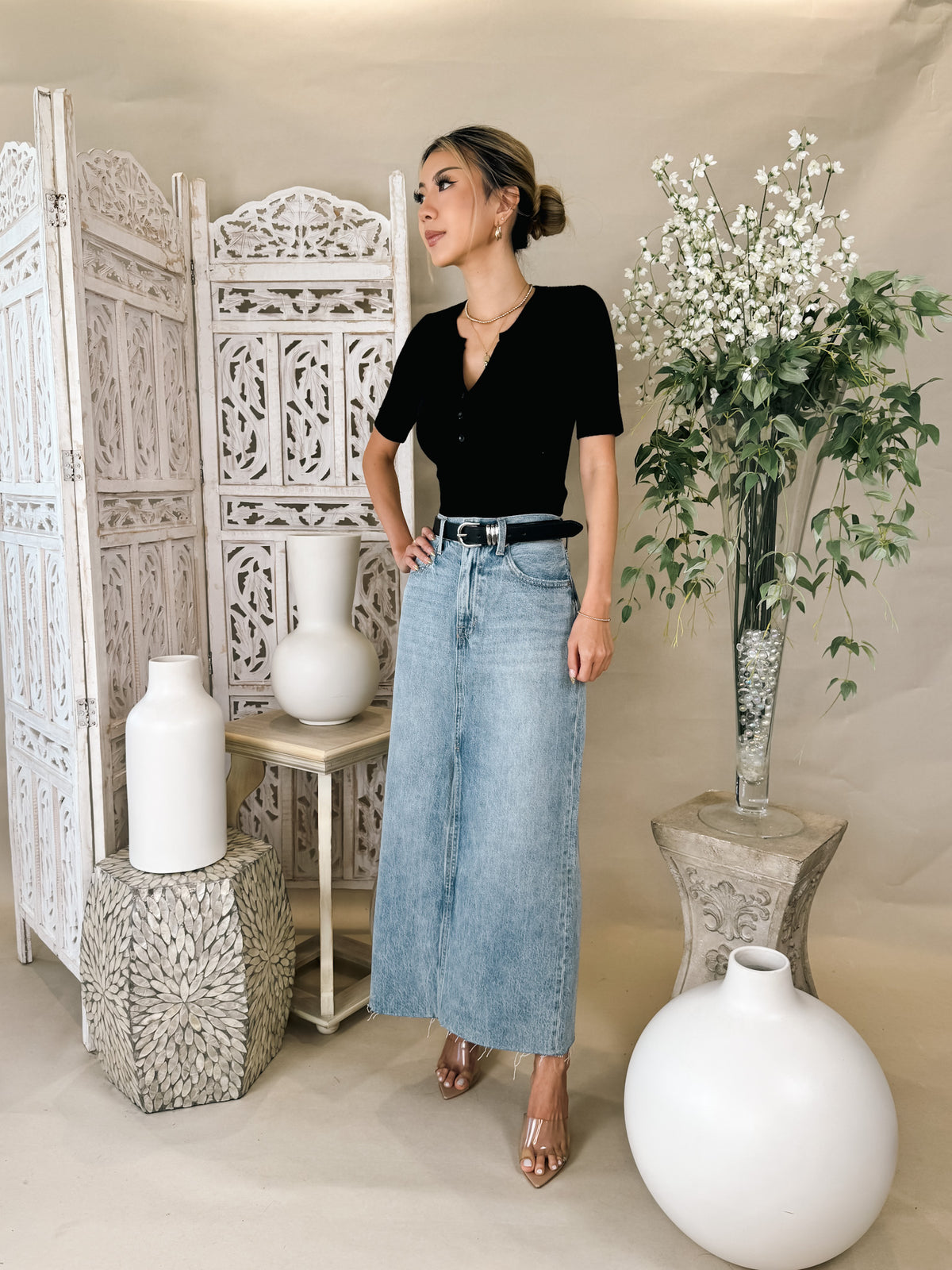 Pistola Alice Midi Skirt