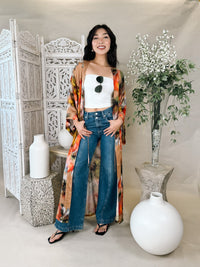 Pistola Jadyn Double Button Low Slung Palazzo