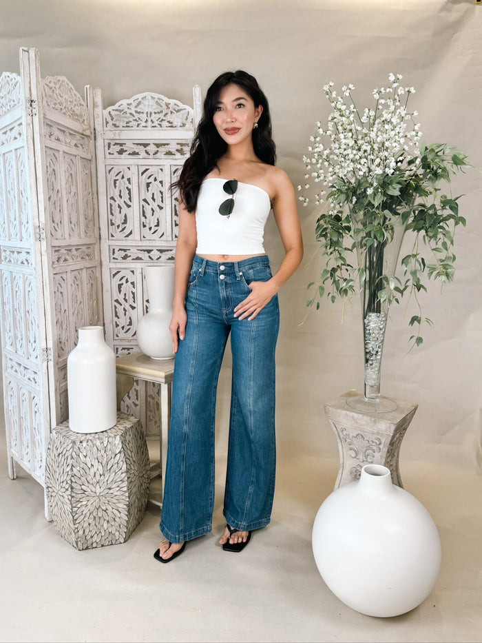 Pistola Jadyn Double Button Low Slung Palazzo