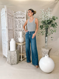 Pistola Jadyn Double Button Low Slung Palazzo