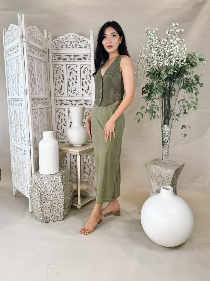 NIA Elizabeth Vest Khaki