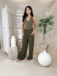 NIA Elizabeth Vest Khaki