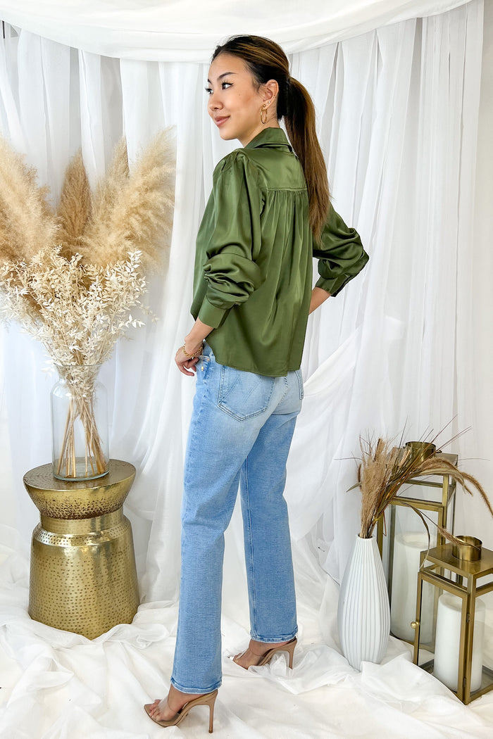 Hutch Kodie L/S Button Front Top