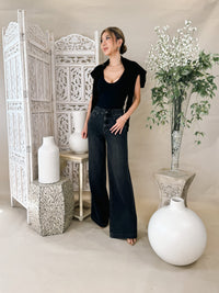 Pistola Jadyn Low Slung Palazzo Jean