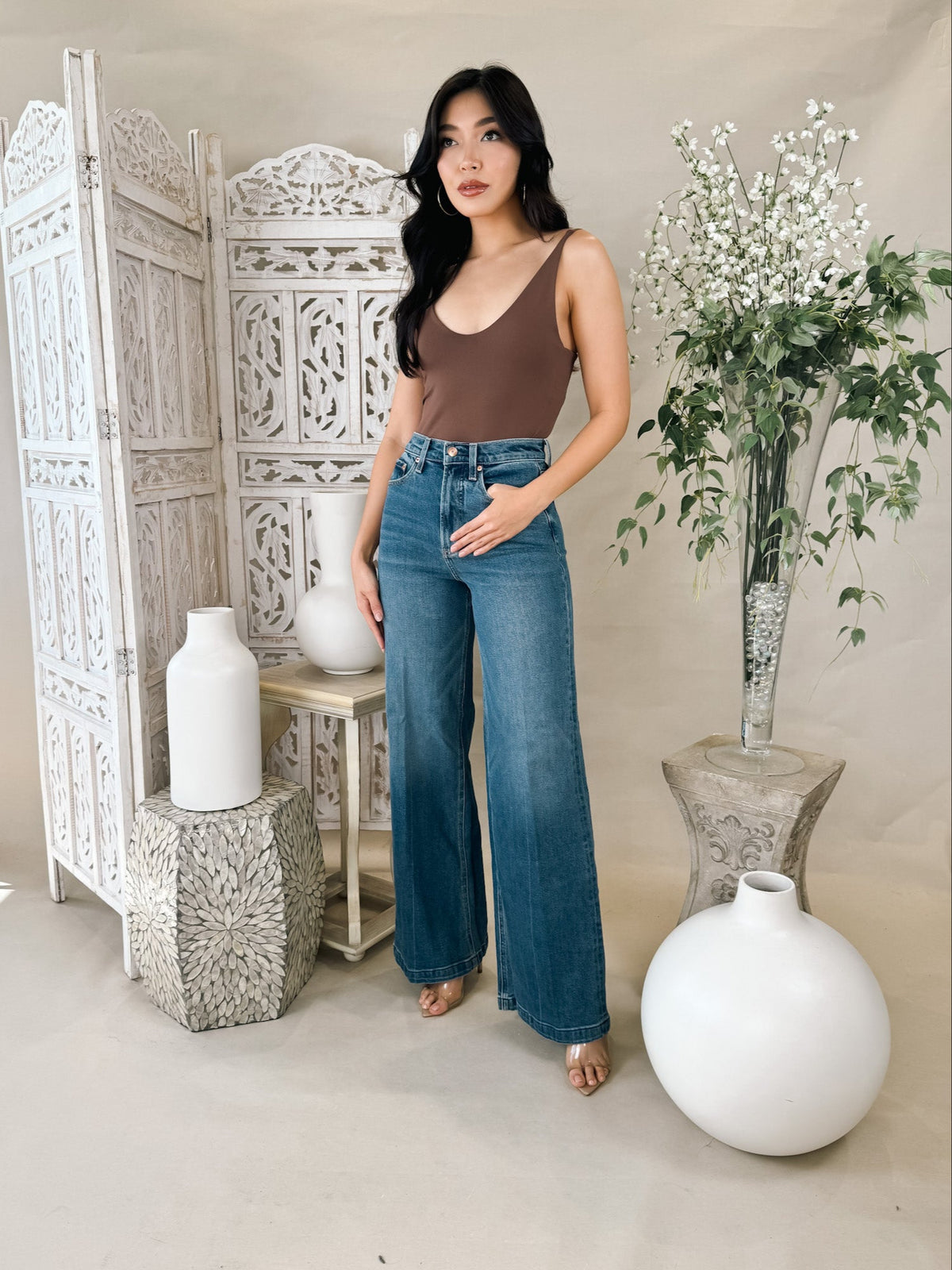 Pistola Lana Ultra High Rise Wide Leg