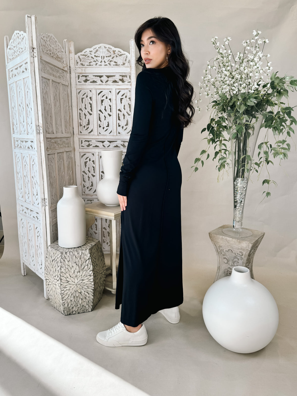 Les Tien Lily Long Sleeve Dress