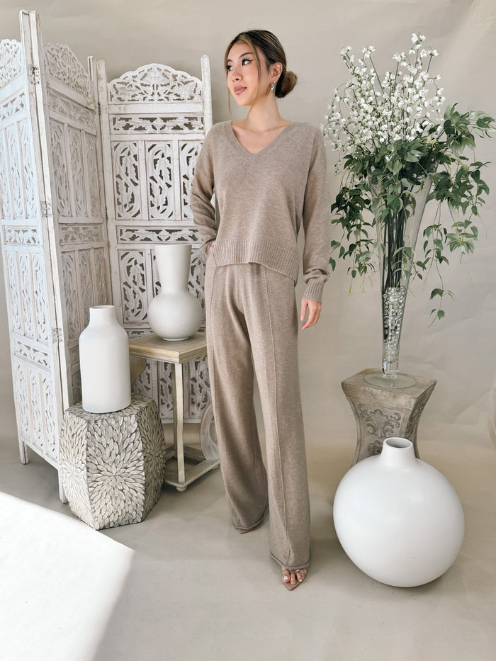 W. Cashmere Iman V Neck Sweater
