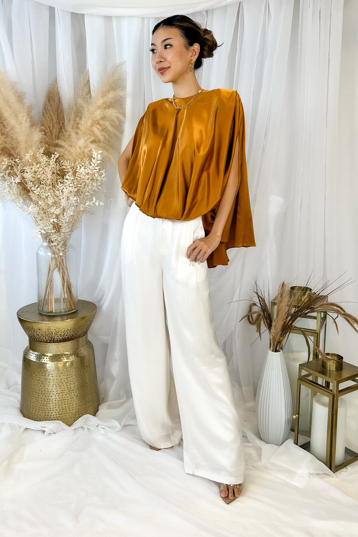 Amanda Uprichard Odessa Silk Top