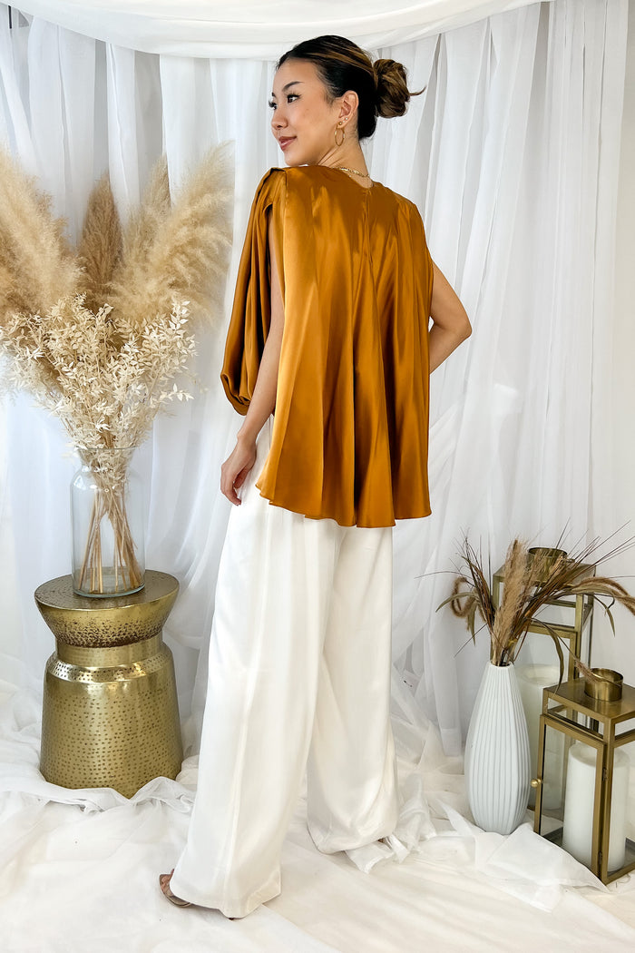Amanda Uprichard Odessa Silk Top
