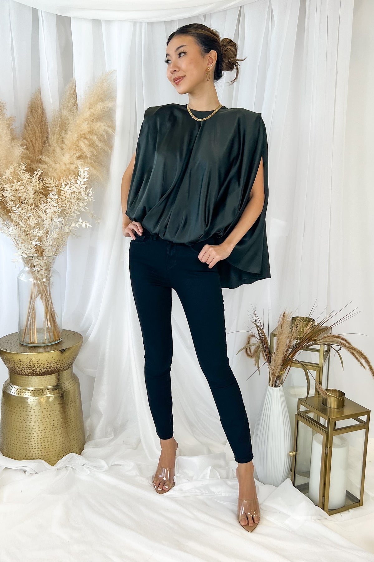 Amanda Uprichard Odessa Silk Top