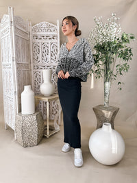 Stillwater The Hygge Rib Fold Over Skirt
