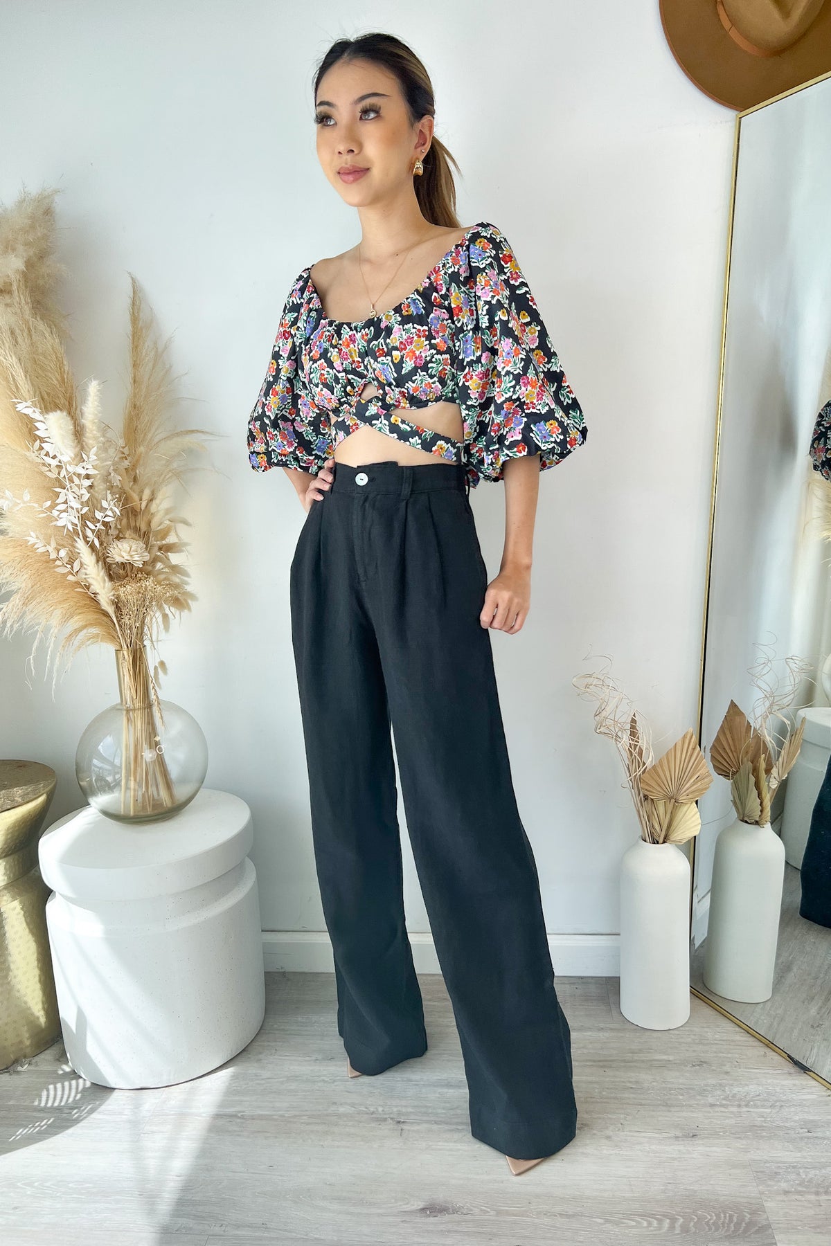For Love & Lemons Tate Crop Top