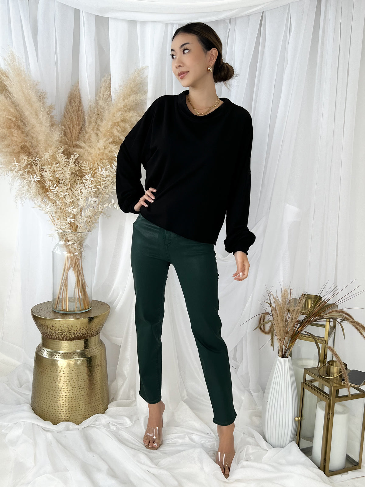 Pistola Monroe Crop High Rise Slim Cigarette