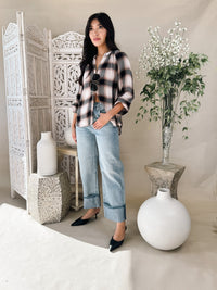 Bella Dahl L/S Shirred Raglan Shirt