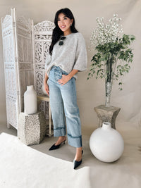 Pistola Ryder High Rise Cuffed Straight