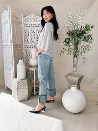 Pistola Ryder High Rise Cuffed Straight