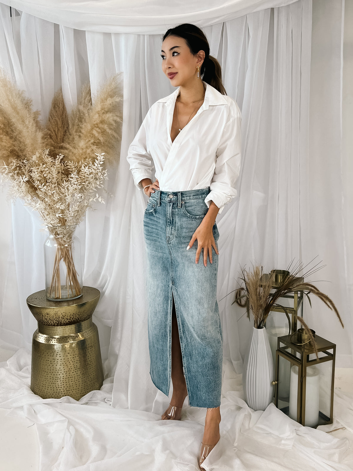 WEAR CISSA The Wrap Shirt