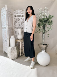 Z Supply Europa Poly Sheen Skirt