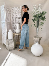 Pistola Ryder High Rise Cuffed Straight