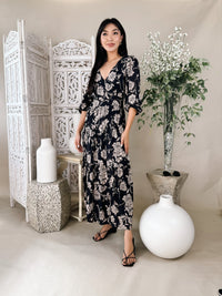 Z Supply Adelina Ari Floral Midi Dress