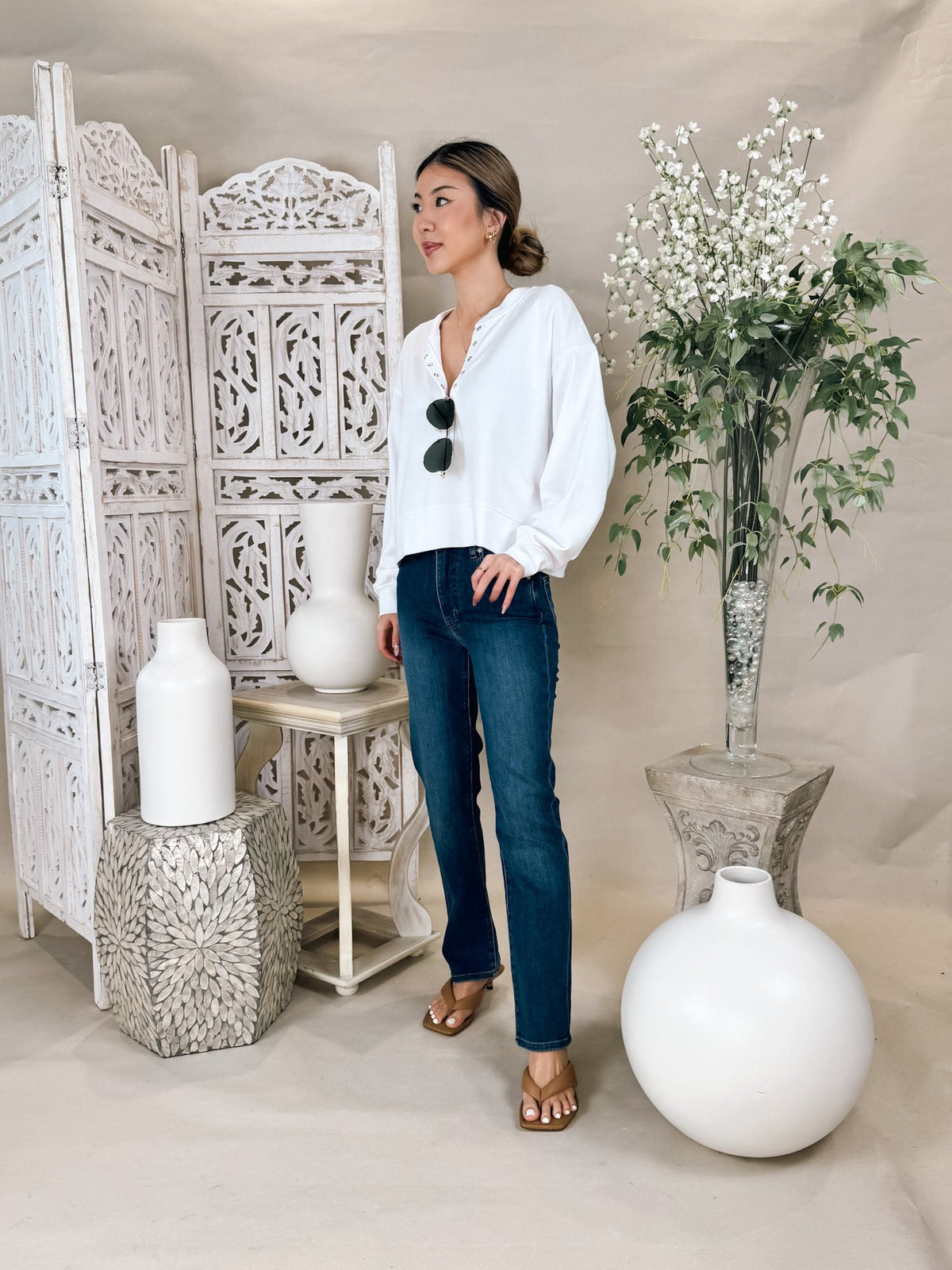 Splendid Duncan Terry Sweatshirt