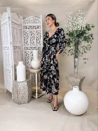 Z Supply Adelina Ari Floral Midi Dress