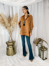 Elan Button Down Top