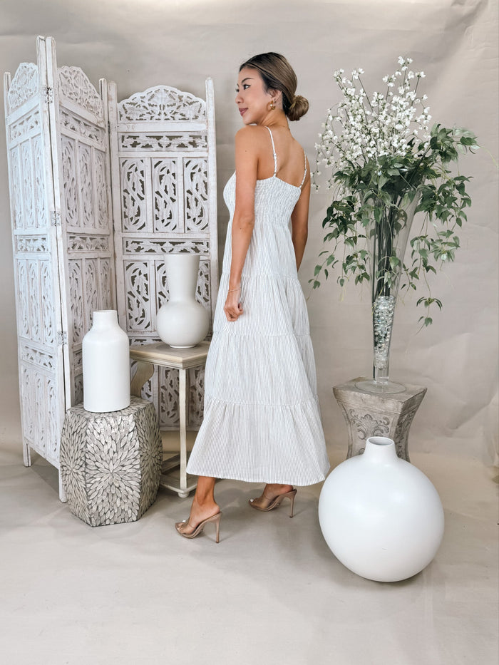 Z Supply Balos Striped Maxi Dress