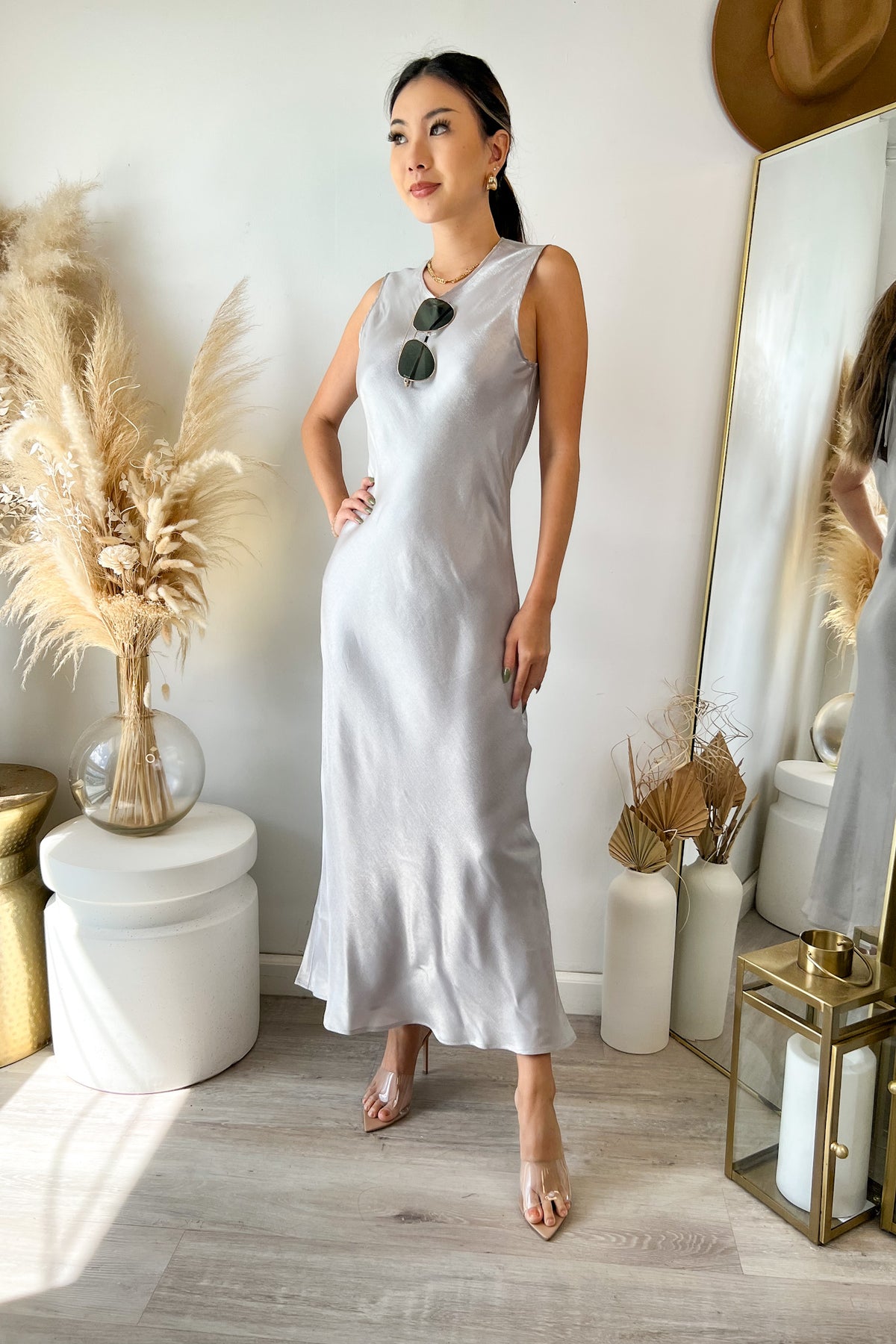 Third Form Untamed Bias Tank Dress