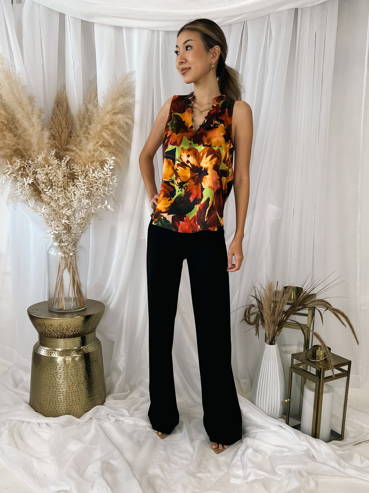 L'Agence Clayton H/R Wide Leg