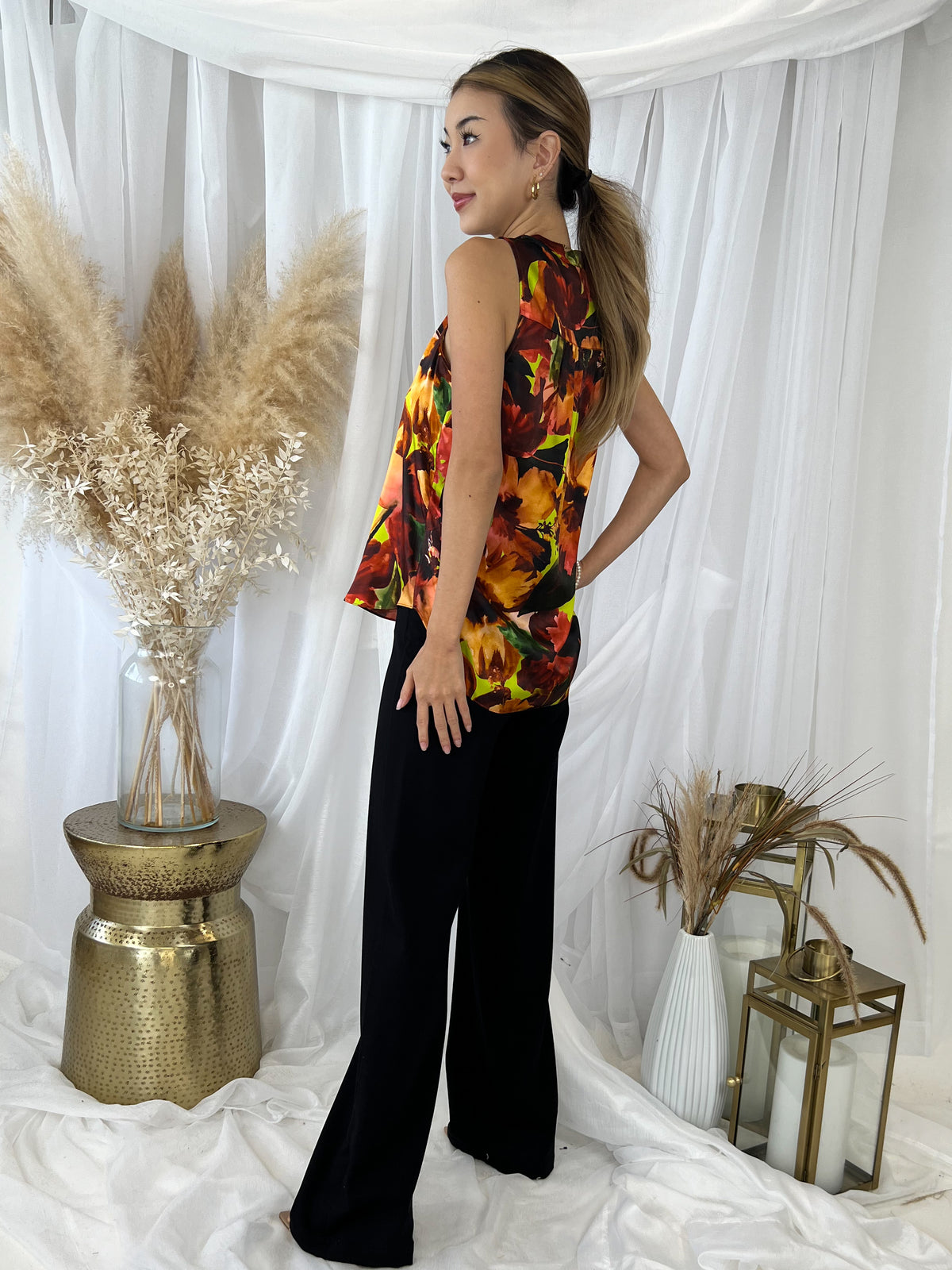 L'Agence Clayton H/R Wide Leg