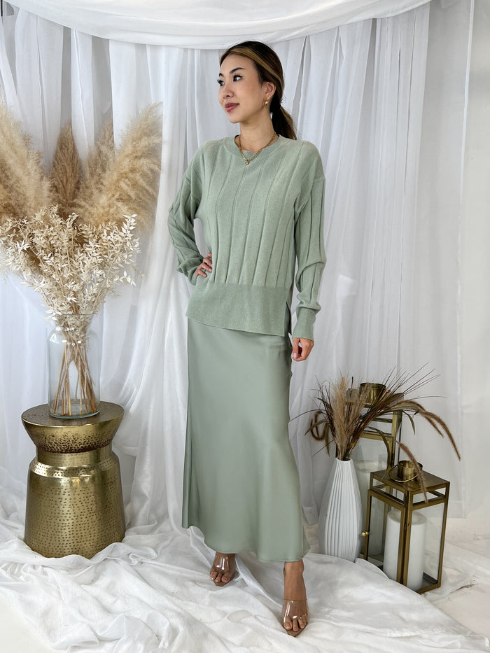 Sophie Rue Ava Satin Skirt