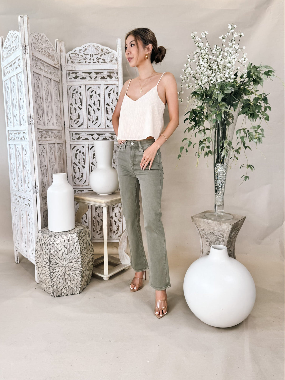 Pistola Lennon High Rise Crop Boot