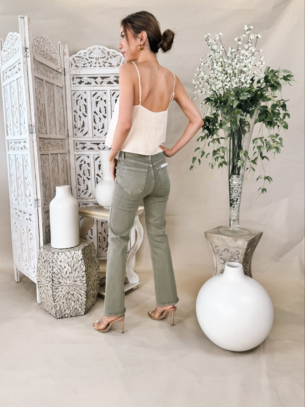 Pistola Lennon High Rise Crop Boot