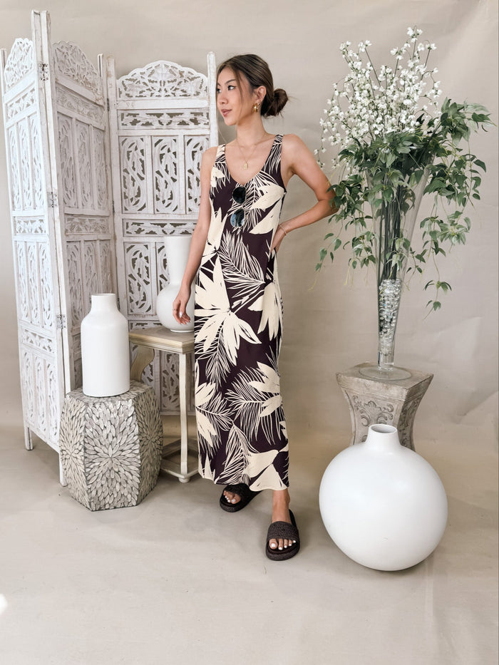 Z Supply Hana Palmera Maxi Dress