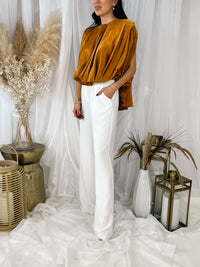 Amanda Uprichard Odessa Silk Top