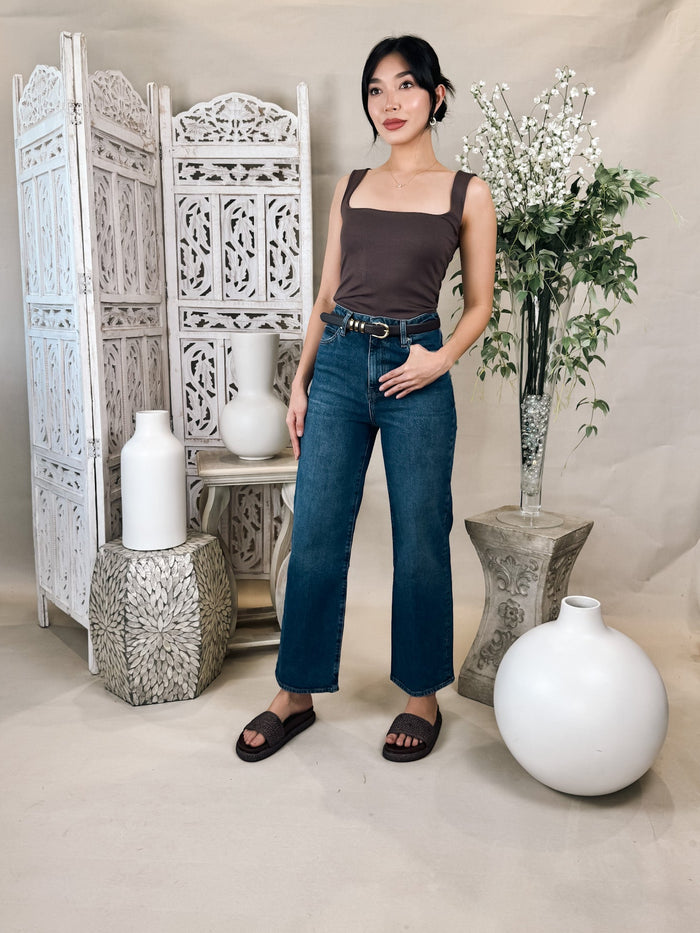 Vir Vita Aurelia Square Neck Top