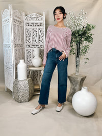 Vir Vita Camille Striped Top