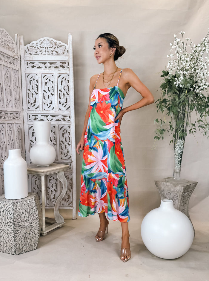 Z Supply Coast Villa Floral Maxi Dress