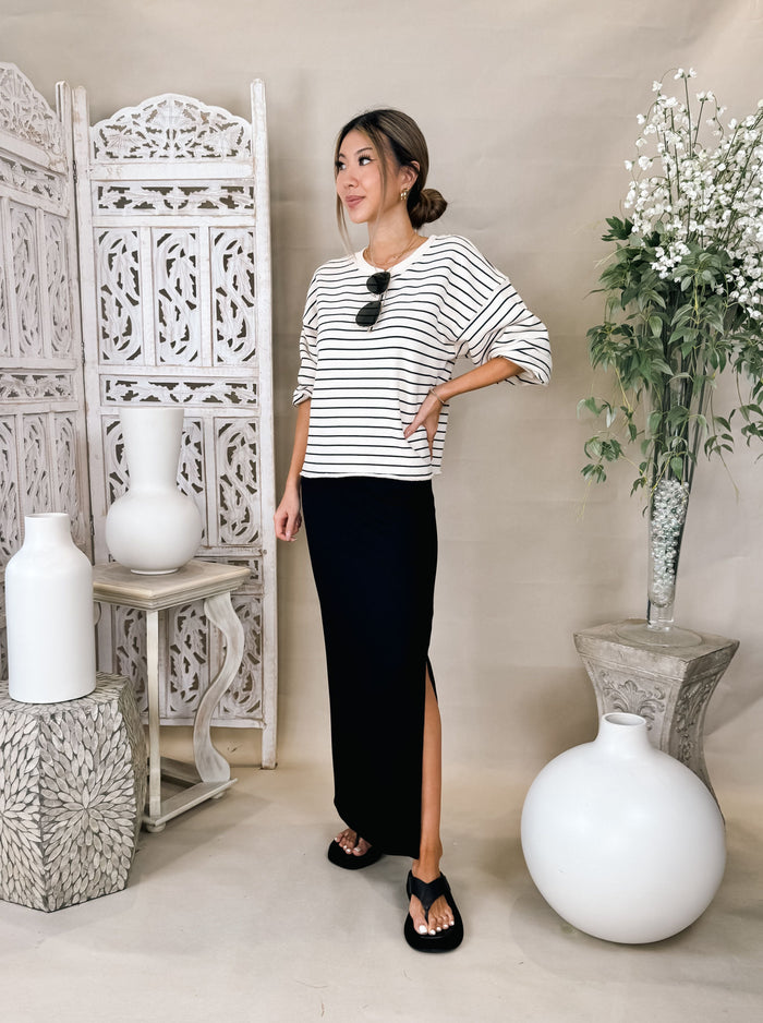 perfectwhitetee Niall French Terry Oversized Crew