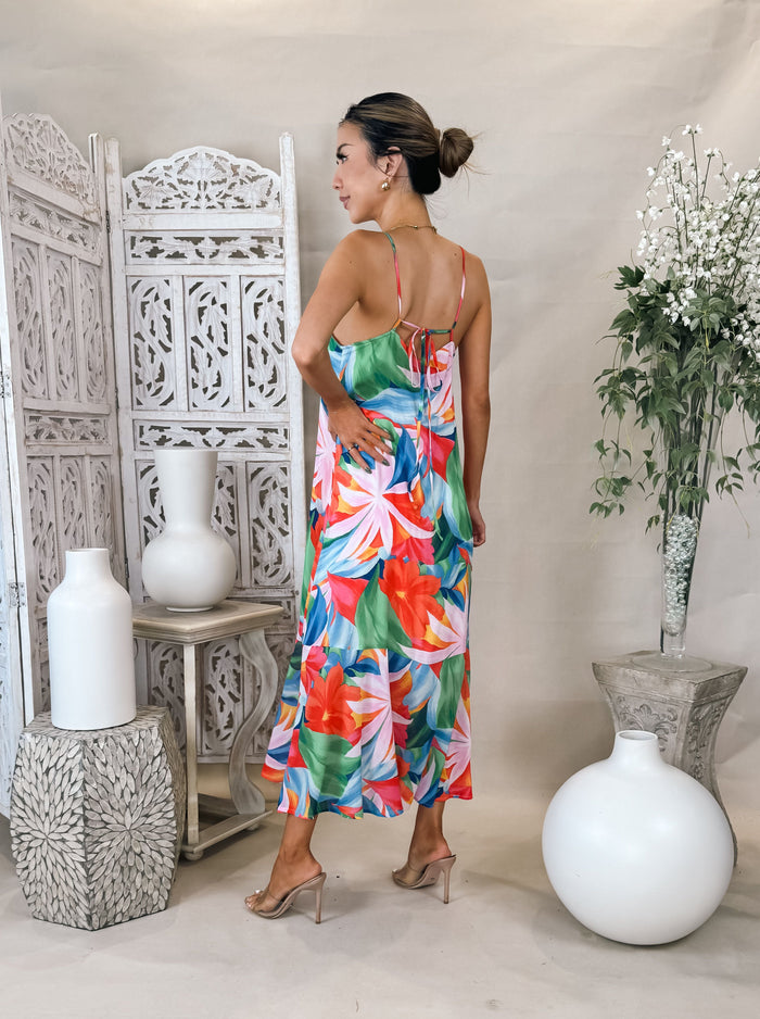 Z Supply Coast Villa Floral Maxi Dress
