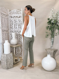 Pistola Lennon High Rise Crop Boot