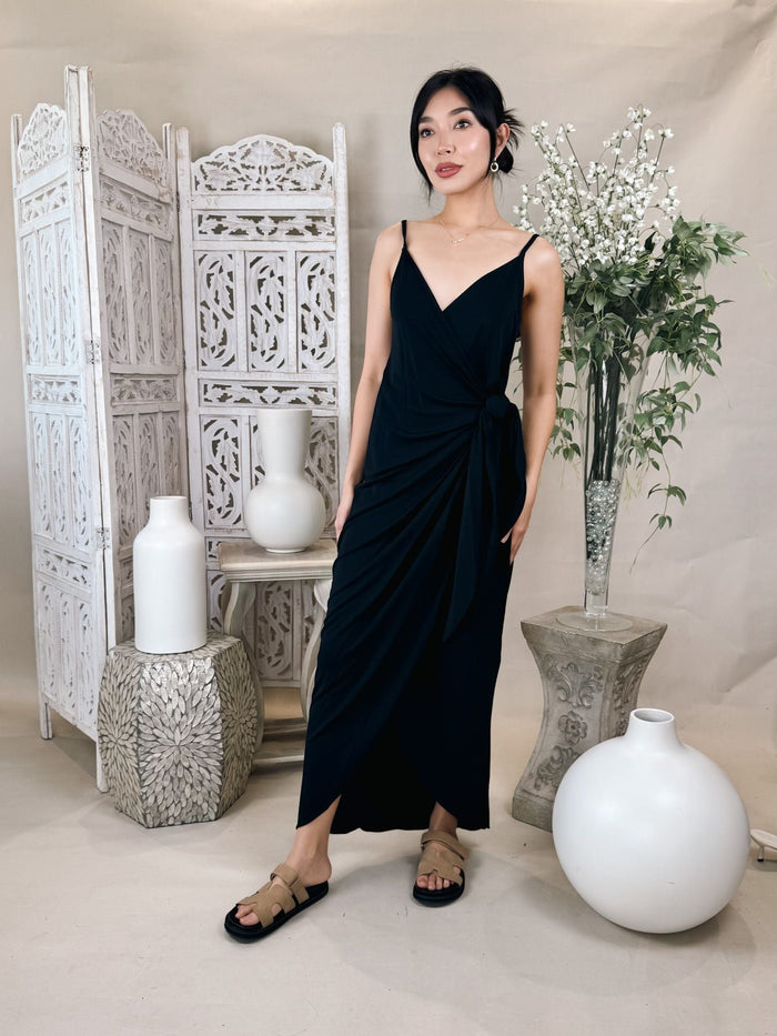 L'Agence Amilia Cami Wrap Dress