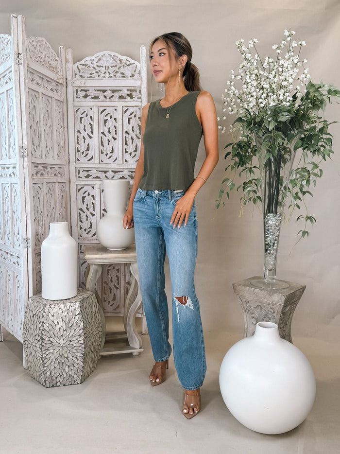 L'Agence L/R Slouch Straight Jean