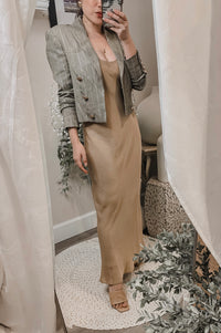 L'Agence Inez Crop Blazer